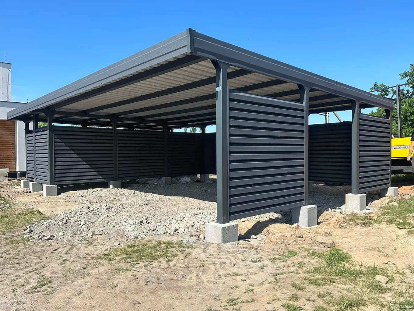 Carport Überdachung mit Lieferung – Komfortabel und zuverlässig
