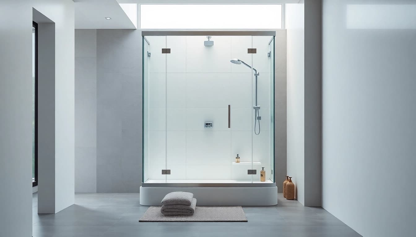 Erkunden Sie die duschkabine 100x100 mit modernem Design und stilvollen Akzenten im Badezimmer.