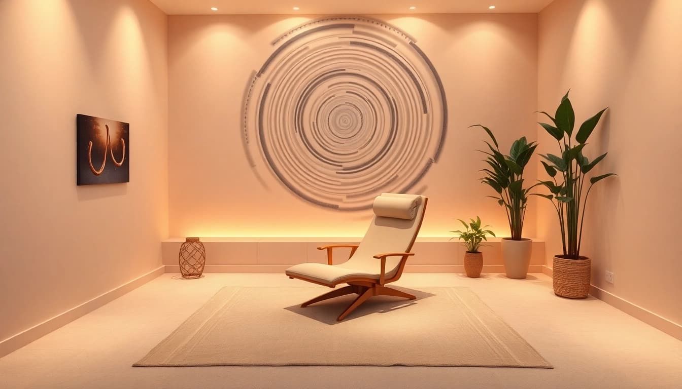 Erleben Sie transformative Hypnose Hannover in einem ruhigen Therapieraum.