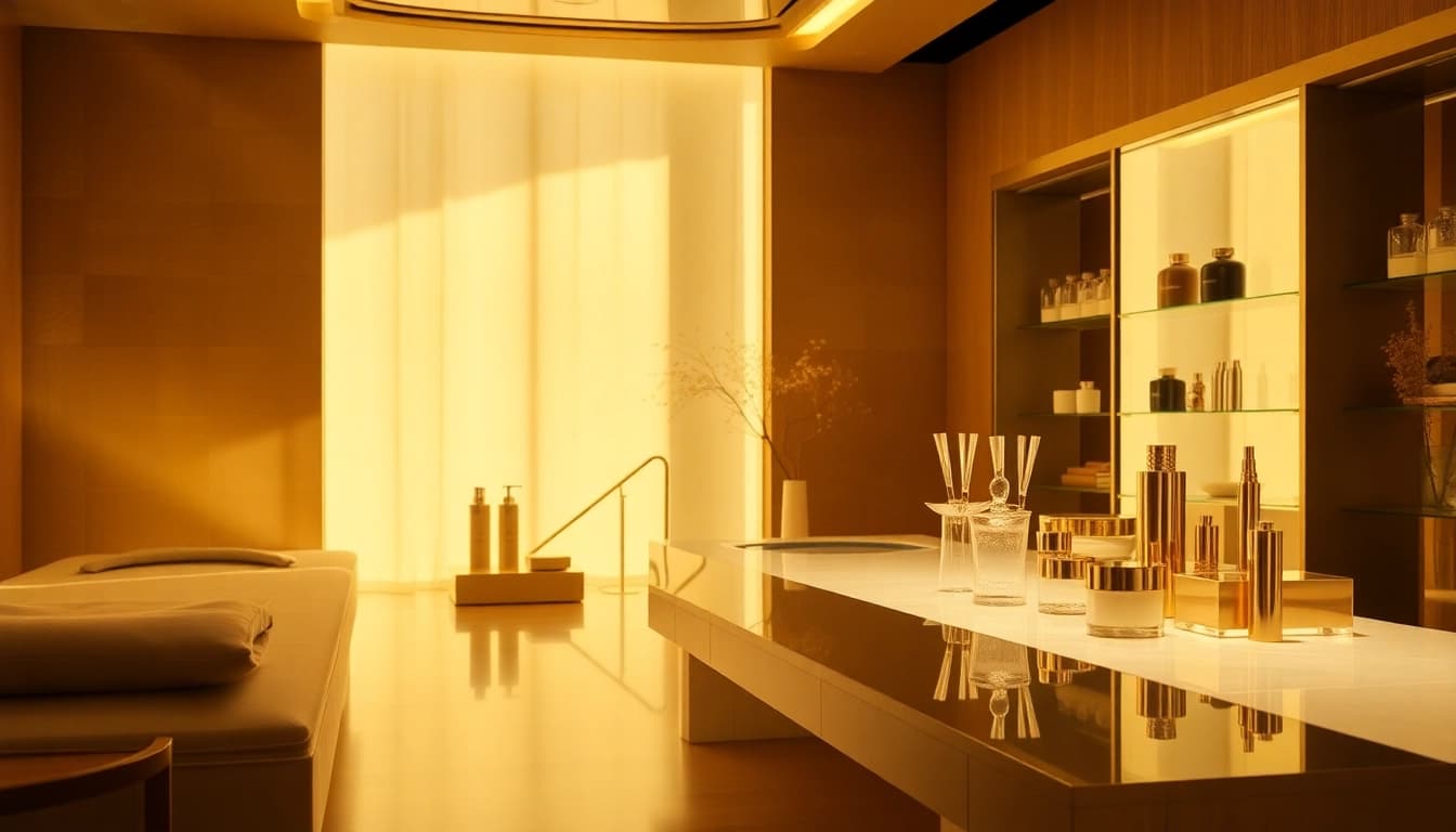 Luxury setting with elegant decor highlighting exquisite items to enhance comfort and sophistication.