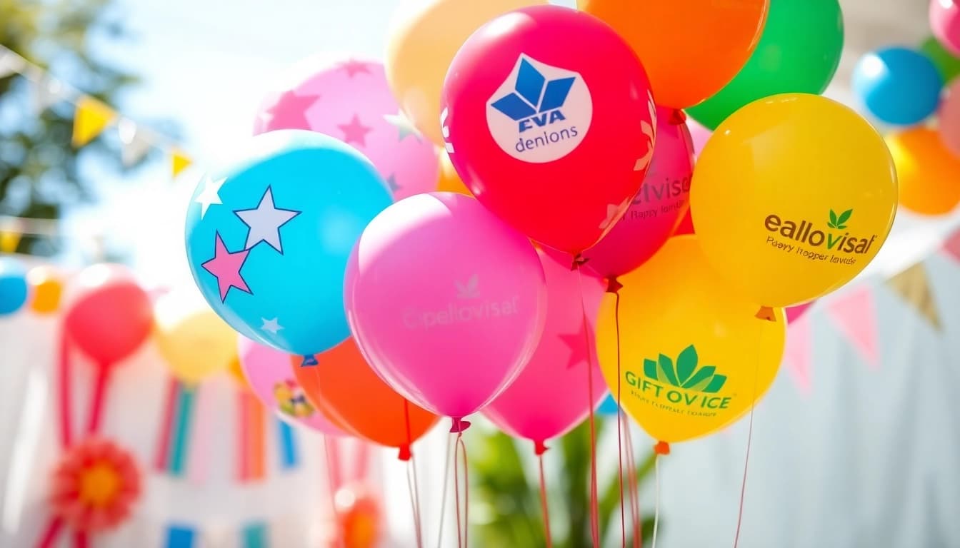 Luftballons personalisieren – Wunschmotiv, Logo & Design nach Maß