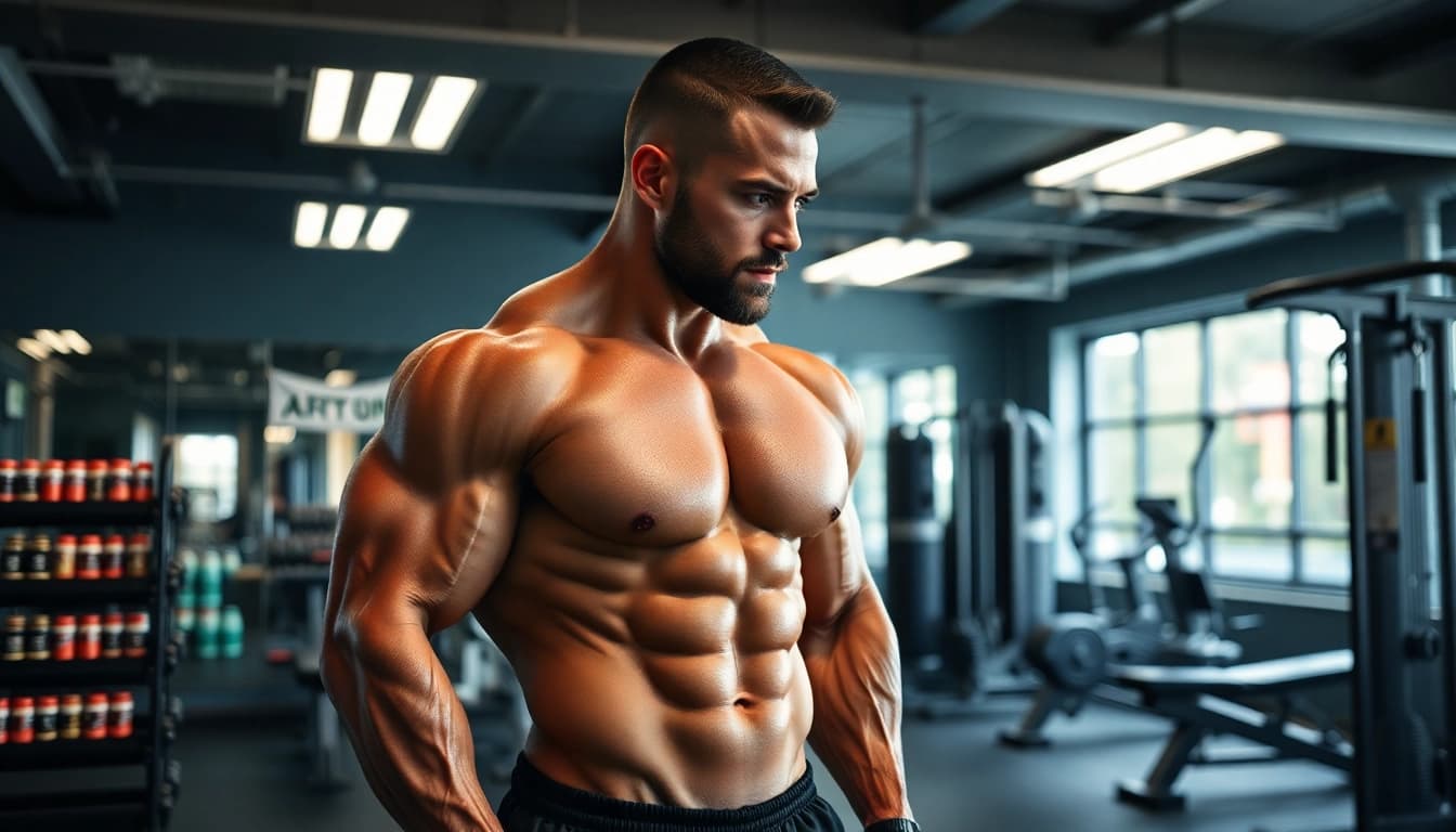 Muskelaufbau mit Unique Pharma Steroids für Bodybuilder