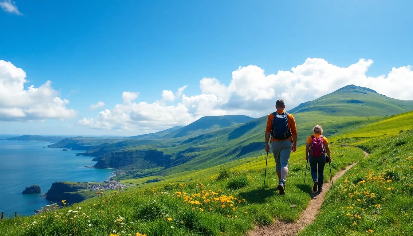 Erleben Sie den Wandern Irland Urlaub mit faszinierenden Landschaften und abenteuerlichen Wanderungen.