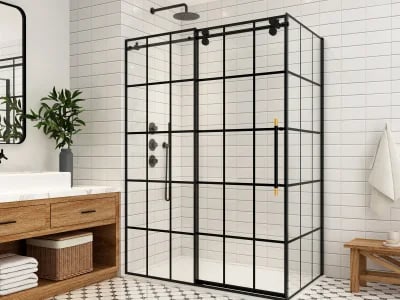 Stilvolle Badezimmer mit Glasduschen Krefeld von Glasbau West