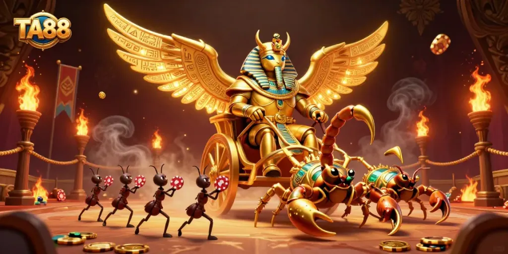 Experience the exciting world of TA88 casino games with immersive visuals and captivating elements.