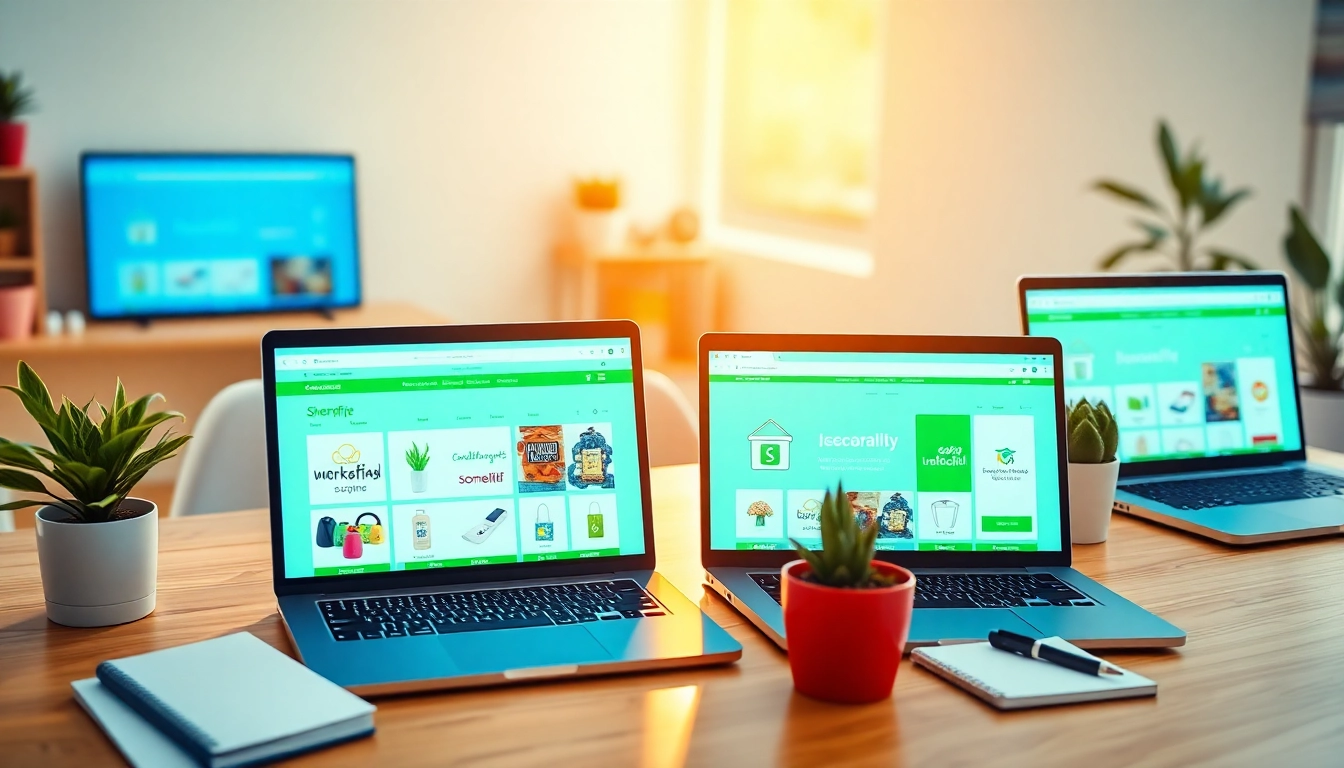 Shopware Shops entdecken in einer modernen digitalen Umgebung mit vielfältigen Shop-Oberflächen.
