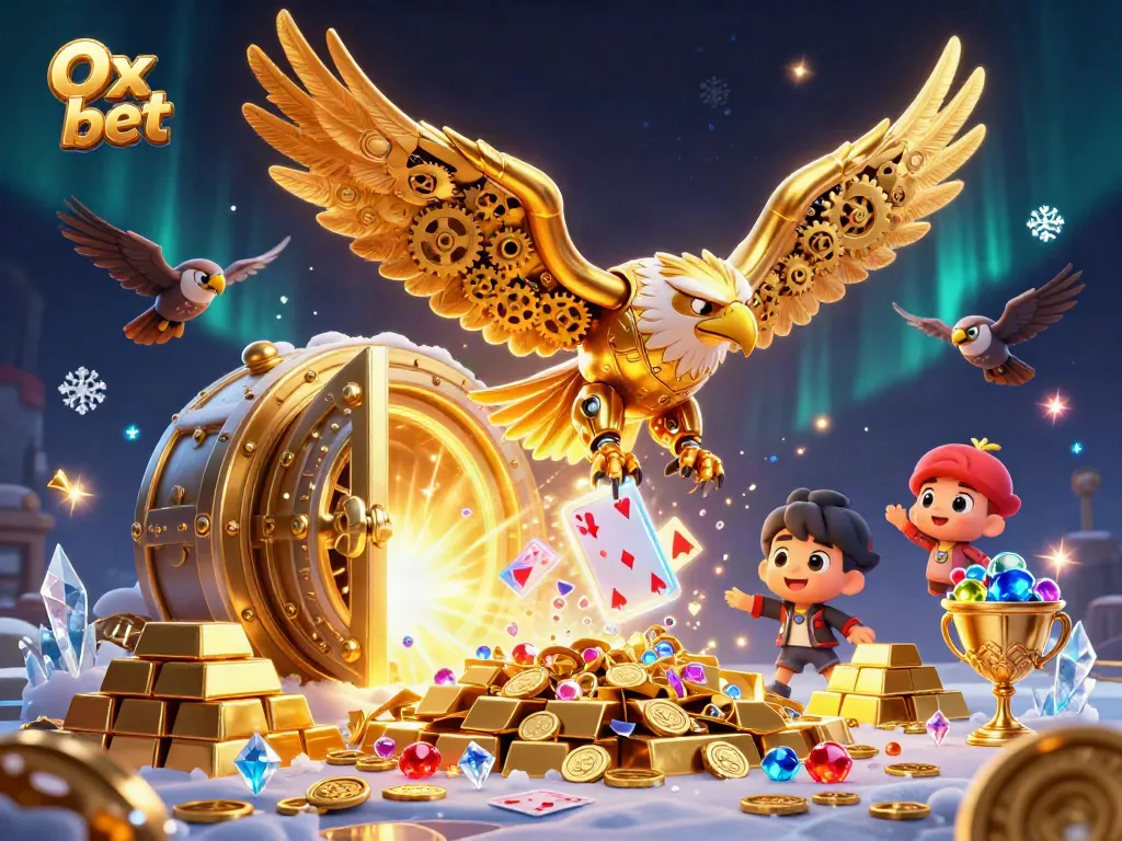 Bet big with Ox bet and enjoy a vibrant 3D casino experience filled with treasure and excitement.