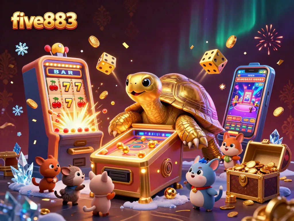 Engage in exciting gameplay at five883 with a vibrant 3D casino atmosphere full of dynamic characters and action.