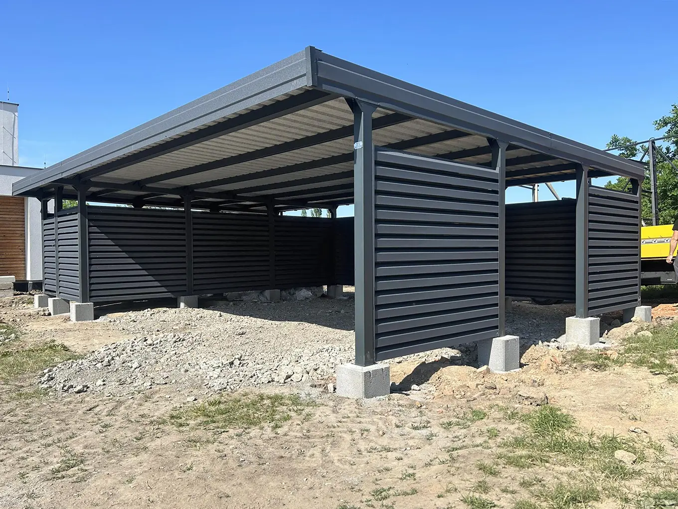 Carport Überdachung mit Lieferung – Komfortabel und zuverlässig