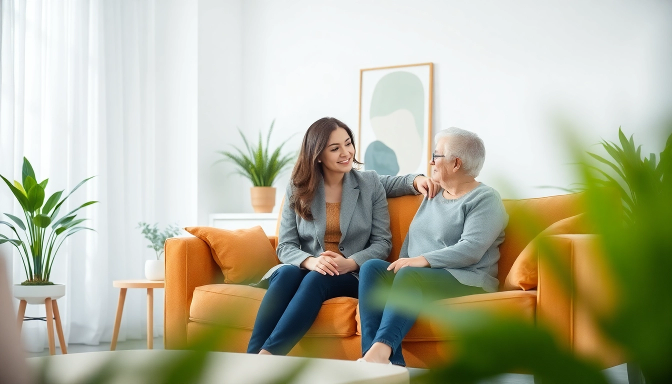 Enhancing emotional wellbeing during a therapeutic session with a calm atmosphere.