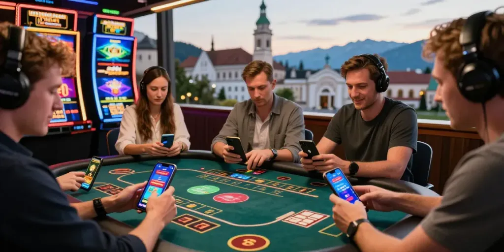 Erleben Sie die besten mobilen Casinos Österreichs mit spannenden Spielen und aufregenden Grafiken.