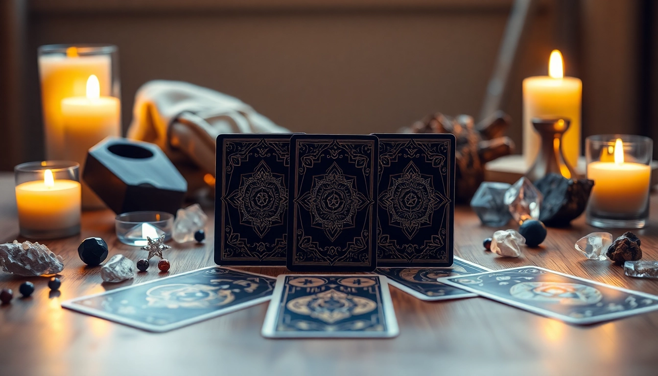 lenormand orakel online Karten und Kristalle in einem einladenden Ambiente.