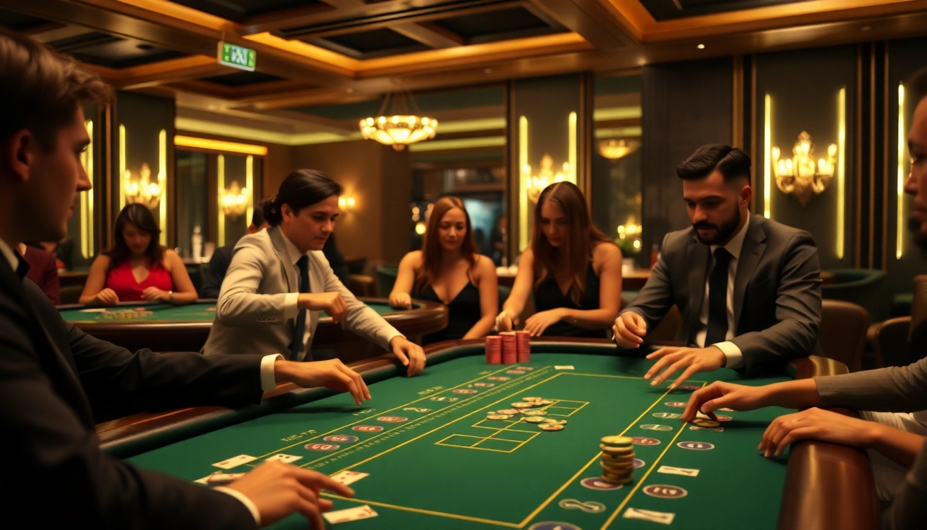 Spielen Sie casinos online deutschland mit lebhaften Farben, Chips und Karten in einem modernen Casino-Ambiente.