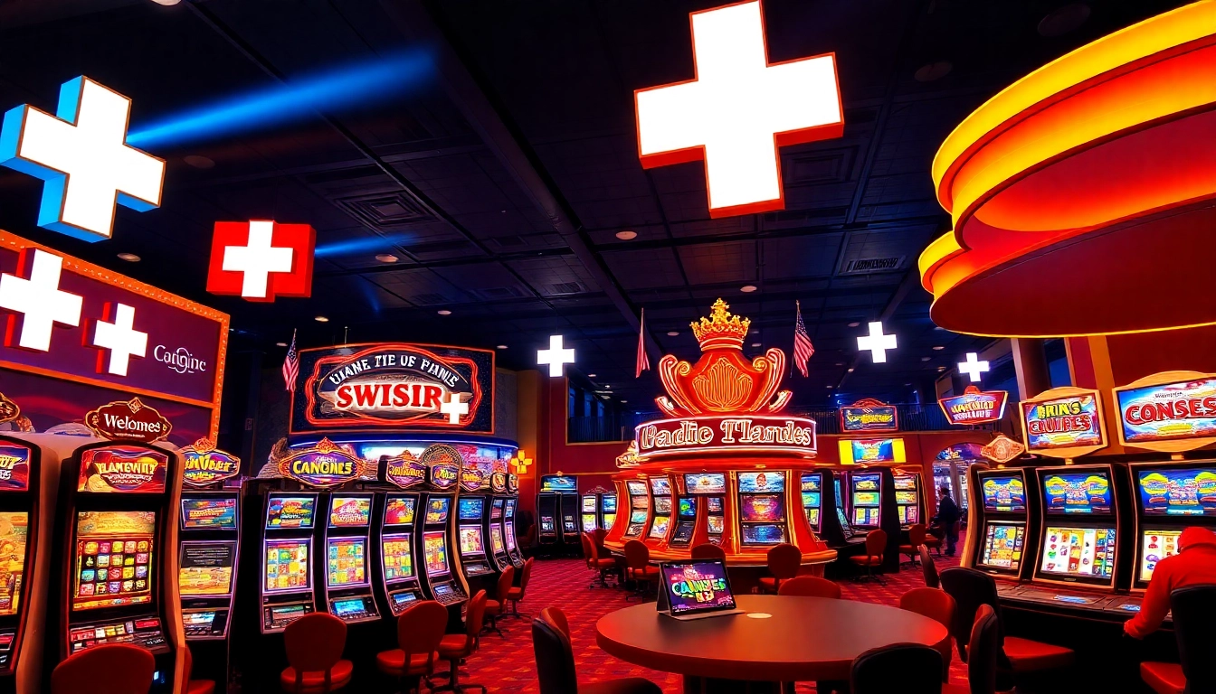 Experience an exciting casino online schweiz with immersive games and vibrant atmospheres.
