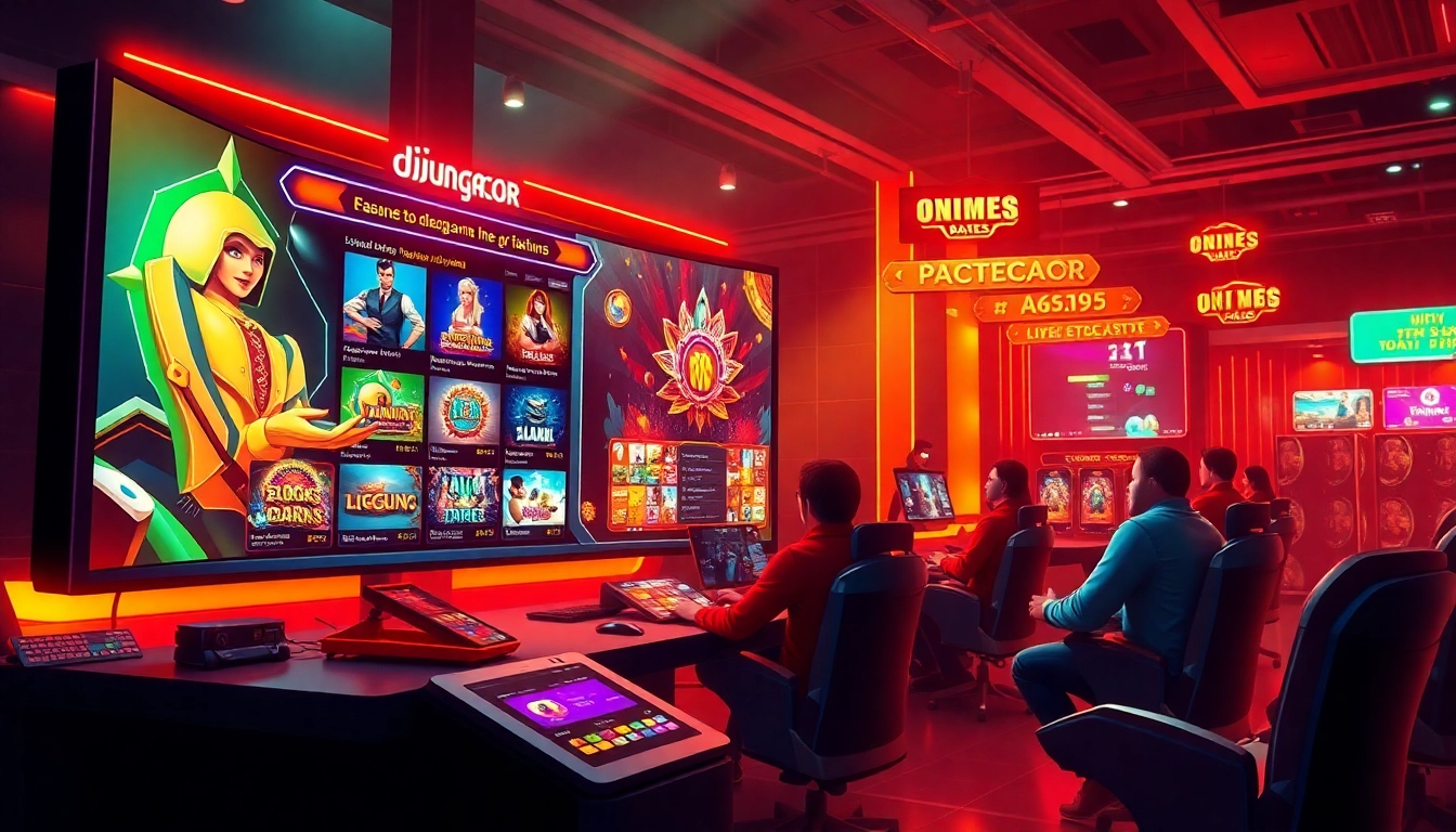 Experience thrilling gameplay on djarumgacor with an engaging and colorful online gaming platform.