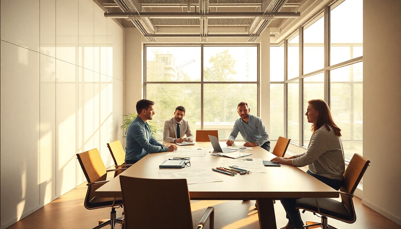 Headhunter Ingenieure beraten erfolgreich Ingenieure in einem modernen Büro.