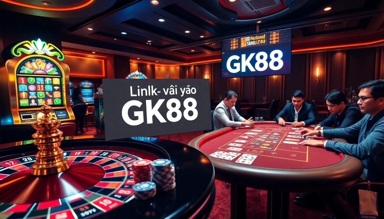 Engage with the thrill of gambling at GK88, featuring dynamic casino games and exciting winnings.