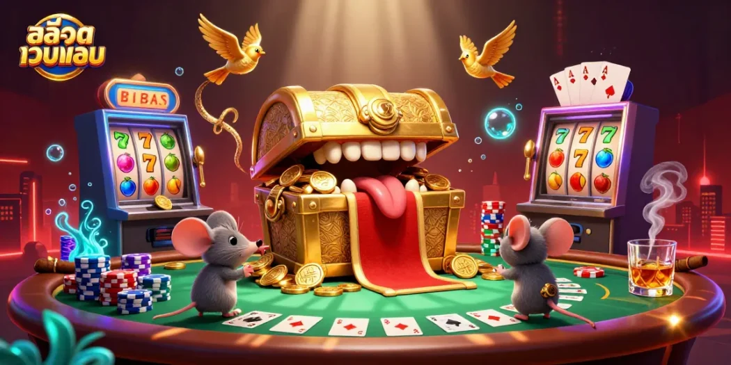 Spin the สล็อตเว็บตรง reels while delighting in treasures amid vibrant casino elements.